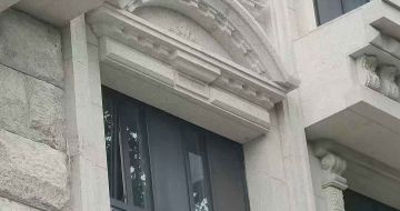 海南芝麻白异形 石材异形定制