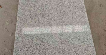 海南芝麻白光面毛板