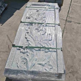 海南芝麻白别墅外墙雕刻版