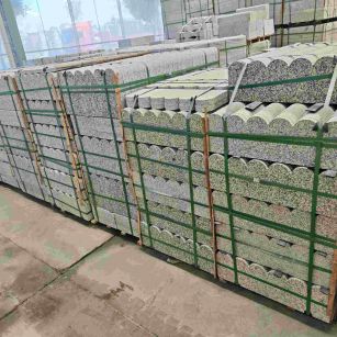 海南芝麻白芙蓉白花边石