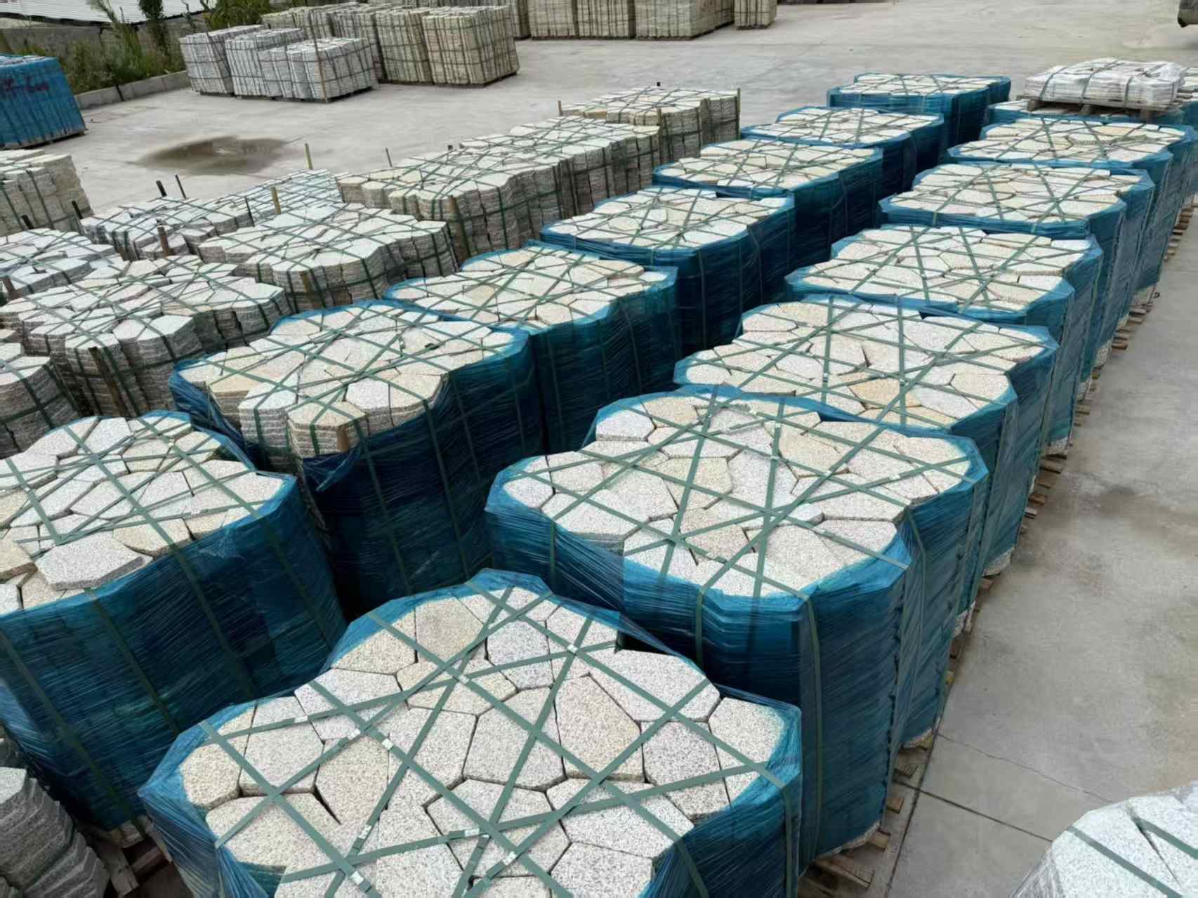 海南黄金麻冰裂纹 碎拼