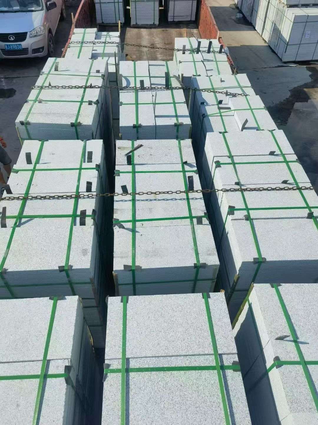 海南芝麻白地铺石 芝麻灰地铺石